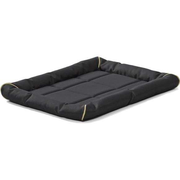 Dog Bed for Metal Dog Crates, 30-Inch, Black, 30.0"L x 21.0"W x 3.0"Th - Picture 1 of 6